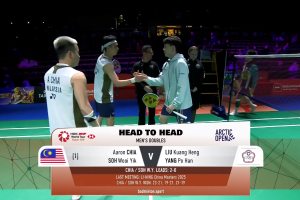 2025年 北极公开赛 QF 男双 谢定峰&苏伟译[马来西亚] vs [中国台北]刘广珩&杨博涵