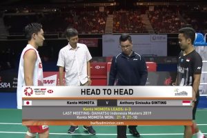 2019年 新加坡公开赛 F 男单 桃田贤斗[日本] vs [印度]安东尼·西尼苏卡·金廷