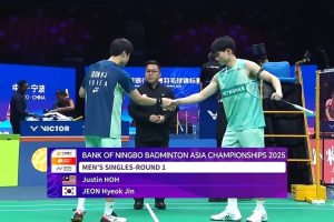 2025年 亚洲锦标赛 R16 男单 贺首维[马来西亚] vs [韩国]全奕陈