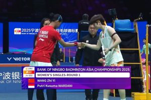 2025年 亚洲锦标赛 R32 女单 王祉怡[中国] vs [印尼]普特里·库苏玛·瓦尔达尼