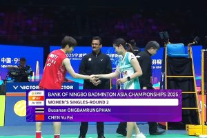 2025年 亚洲锦标赛 R16 女单 陈雨菲[中国] vs [泰国]布桑兰·恩布鲁庞