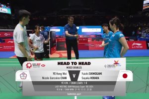 2025年 新加坡公开赛 QF 混双 叶宏蔚&詹又蓁[中国台北] vs [日本]霜上雄一&保原彩夏