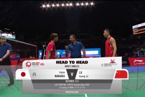 2025年 新加坡公开赛 QF 男单 奈良冈功大[日本] vs [中国]陆光祖