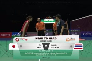 2024年 泰国大师赛 F 女单 大堀彩[日本] vs [泰国]苏巴尼达·革通