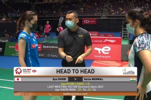 2022年 新加坡公开赛 QF 女单 大堀彩[日本] vs [印度]塞娜·内瓦尔