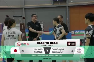 2025年 加拿大公开赛 QF 女双 大泽佳步&田部真唯[日本] vs [中国台北]张净惠&杨景惇
