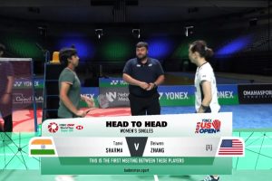 2025年 美国公开赛 F 女单 坦维·夏尔马[印度] vs [美国]张蓓雯