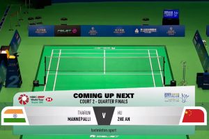 2025年 澳门公开赛 QF 男单 塔伦·曼内帕利[印度] vs [中国]胡哲安