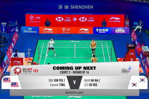 2025年 李宁中国大师赛 R16 女双 王馨渝&陈韦妏[马来西亚] vs [韩国]白荷娜&李绍希