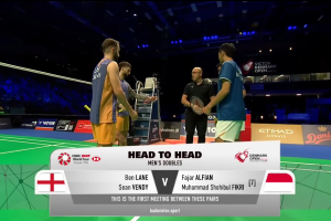 2025年 丹麦公开赛 QF 男双 本·莱恩&肖恩·文迪[英格兰] vs [印尼]法贾尔·阿尔菲安&穆罕默德·肖希布·菲克里