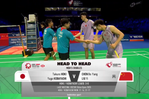 2025年 丹麦公开赛 QF 男双 保木卓朗&小林优吾[日本] vs [中国]陈柏阳&刘毅