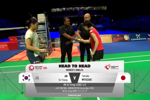 2025年 丹麦公开赛 QF 女单 安洗莹[韩国] vs [日本]宫崎友花