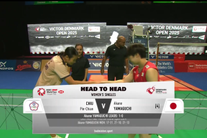 2025年 丹麦公开赛 QF 女单 邱品蒨[中国台北] vs [日本]山口茜