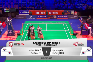2025年 丹麦公开赛 QF 女双 郑娜银&李妍雨[韩国] vs [韩国]金慧贞&孔熙容