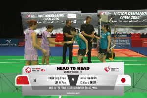 2025年 丹麦公开赛 QF 女双 陈清晨&贾一凡[中国] vs [日本]五十岚有纱&志田千阳