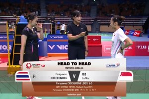 2025年 丹麦公开赛 QF 女单 李美妙[泰国] vs [新加坡]杨佳敏