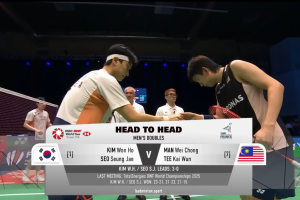 2025年 法国公开赛 QF 男双 金元浩&徐承宰[韩国] vs [马来西亚]万炜聪&郑凯文