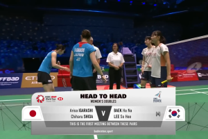 2025年 法国公开赛 QF 女双 五十岚有纱&志田千阳[日本] vs [韩国]白荷娜&李绍希
