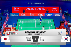2025年 李宁中国大师赛 R32 女单 水津爱美[日本] vs [韩国]沈有振