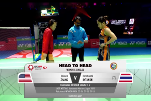 2026年 印度公开赛 QF 女单 张蓓雯[美国] vs [泰国]拉差诺·因达农