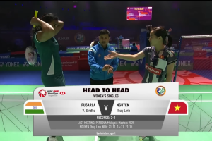 2026年 印度公开赛 QF 女单 普萨拉·文卡塔·辛杜[印度] vs [越南]阮翠玲