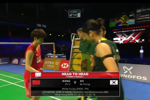 2026年 尤伯杯 F 女单 王祉怡[中国] vs [韩国]安洗莹