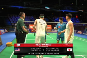 2026年 汤姆斯杯 G 男双 努尔·伊祖丁&苏伟译[马来西亚] vs [日本]野村拓海&霜上雄一