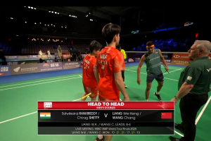 2026年 汤姆斯杯 G 男双 兰基雷迪&奇拉格·谢提[印度] vs [中国]梁伟铿&王昶