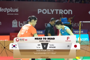2026年 印尼公开赛 QF 女单 沈有振[韩国] vs [日本]宫崎友花