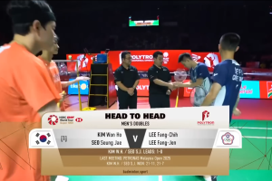 2026年 印尼公开赛 QF 男双 徐承宰&金元浩[韩国] vs [中国台北]李芳至&李芳任