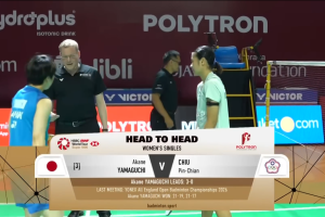 2026年 印尼公开赛 QF 女单 山口茜[日本] vs [中国台北]邱品蒨