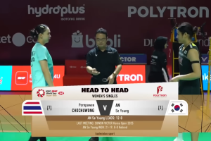 2026年 印尼公开赛 QF 女单 李美妙[泰国] vs [韩国]安洗莹