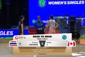 2026年 全英公开赛 R16 女单 李美妙[泰国] vs [加拿大]李文珊