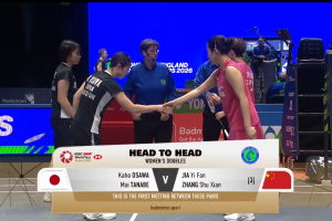 2026年 全英公开赛 R16 女双 大泽佳步&田部真唯[日本] vs [中国]贾一凡&张殊贤