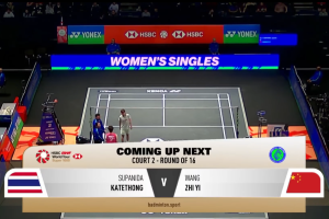 2026年 全英公开赛 R16 女单 苏巴尼达·革通[泰国] vs [中国]王祉怡