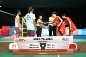 2026年 泰国公开赛 SF 女双 胡绫芳&郑宇婕[中国台北] vs [中国]鲍骊婧&曹梓涵