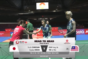2025年 日本公开赛 QF 混双 霜上雄一&保原彩夏[日本] vs [马来西亚]陈堂杰&杜颐沩