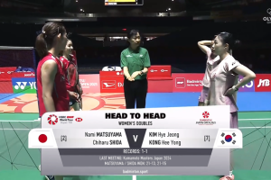 2025年 日本公开赛 QF 女双 松山奈未&志田千阳[日本] vs [韩国]金慧贞&孔熙容