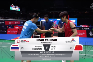 2025年 新加坡公开赛 QF 女单 李美妙[泰国] vs [中国]王祉怡