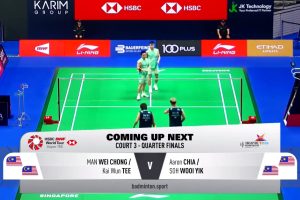 2025年 新加坡公开赛 QF 男双 万炜聪&郑凯文[马来西亚] vs [马来西亚]谢定峰&苏伟译