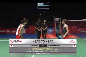 2018年 日本公开赛 SF 女单 奥原希望[日本] vs [日本]大堀彩