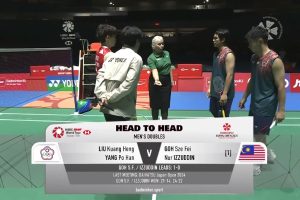 2025年 日本公开赛 SF 男双 刘广珩&杨博涵[中国台北] vs [马来西亚]吴世飞&努尔·伊祖丁·鲁姆萨尼