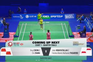 2026年 瑞士公开赛 QF 混双 程星&张驰[中国] vs [印尼]贾法尔·希达亚图拉&费利沙·艾伯塔·纳撒尼尔·帕萨里布