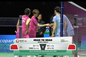 2026年 瑞士公开赛 SF 女双 贾一凡&刘圣书[中国] vs [中国]鲍骊婧&罗徐敏