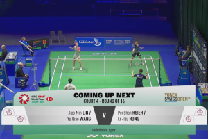 2026年 瑞士公开赛 R16 女双 林筱闵&汪郁乔[中国台北] vs [中国台北]谢沛珊&洪恩慈
