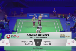 2026年 瑞士公开赛 QF 男双 陈政宽&林秉纬[中国台北] vs [中国台北]李芳至&李芳任
