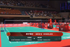 2025年 林丹杯公开赛 西安站 男单 王高伦 vs 黄泓景