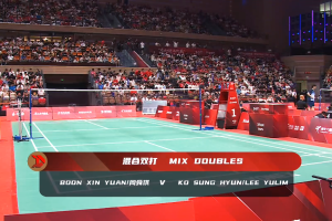 2025年 林丹杯公开赛 西安站 混双 BOON XIN YUAN&周舜琪 vs KO SUNG HYUN&LEE YULIM