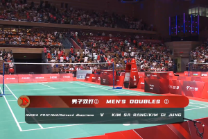 2025年 林丹杯公开赛 西安站 男双 ANGGA PRAT AMA&Reinard dhanriano vs KIM SA RANG&KIM GI JUNG
