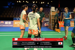 2026年 尤伯杯 QF 女双 本雅帕·艾姆萨德&苏皮萨拉·帕维斯坦帕[泰国] vs [日本]福岛由纪&松本麻佑
